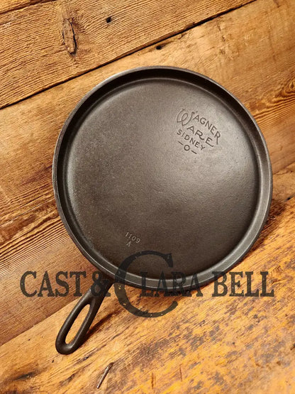 Wagner Ware #9 Cast Iron Round Griddle 1109 A