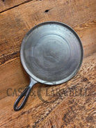Wapak #7 Cast Iron Round Griddle. Perfect for grilled cheese and omelets Griddle