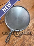 Wapak #8 Cast Iron Round Griddle Z Logo. Perfect for grilled cheese and omelets Griddle