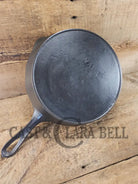Wapak #8 straight logo with ’Ghost Mark Erie’ 704 Cast Iron Skillet Fully restored and seasoned ready to use! Skillet