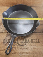 Wapak #9 with ’Ghost Mark Erie’ Cast Iron Skillet Fully restored and seasoned ready to use! Skillet