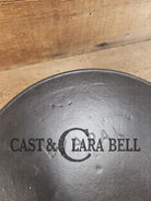 Wapak #9 with ’Ghost Mark Erie’ Cast Iron Skillet Fully restored and seasoned ready to use! Skillet