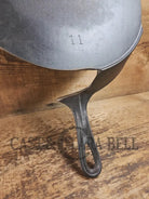 What a funky creation! Huge Repurposed Wagner #11 cast iron spatula. Possible pizza peel for your homemade pizzas!