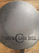 What a funky creation! Huge Repurposed Wagner #11 cast iron spatula. Possible pizza peel for your homemade pizzas!