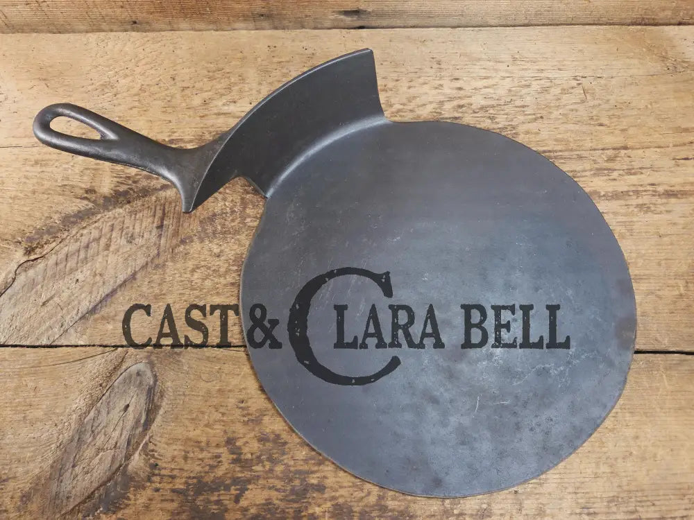 What a funky creation! Huge Repurposed Wagner #11 cast iron spatula. Possible pizza peel for your homemade pizzas!