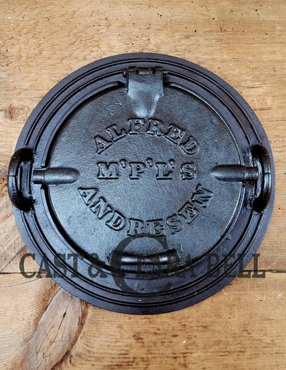 What A Gift! Late 1800’S Griswold Made Alfred Andresen Krumkake Waffle Iron. Makes Delicious