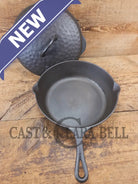 What is a ’hammered ugly’ #8 Chicken Fryer? A very cool unusual piece! - Skillet