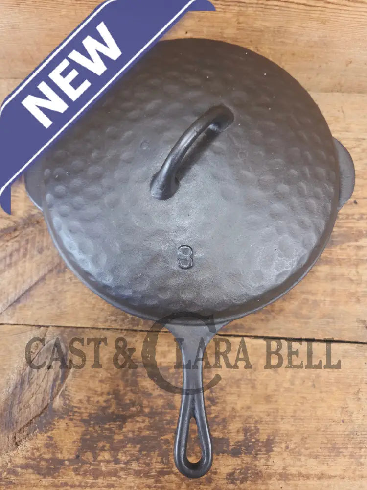 What is a ’hammered ugly’ #8 Chicken Fryer? A very cool unusual piece! - Skillet
