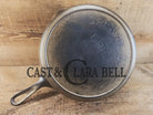 Whoa Unique! 1905-06 ’Griswold’s Erie’ #9 Cast Iron Skillet. Beautiful transition piece between Erie and Early Slant
