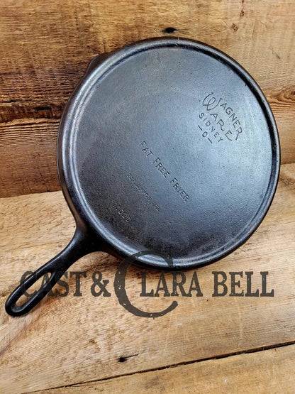 Wonderful Utility Griddle! Wagner Ware Fat Free Fryer Skillet Griddle With Rim Drain 1102 D.