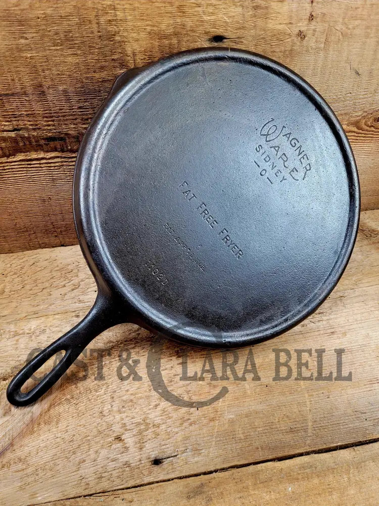Wonderful Utility Griddle! Wagner Ware Fat Free Fryer Skillet Griddle With Rim Drain 1102 D.