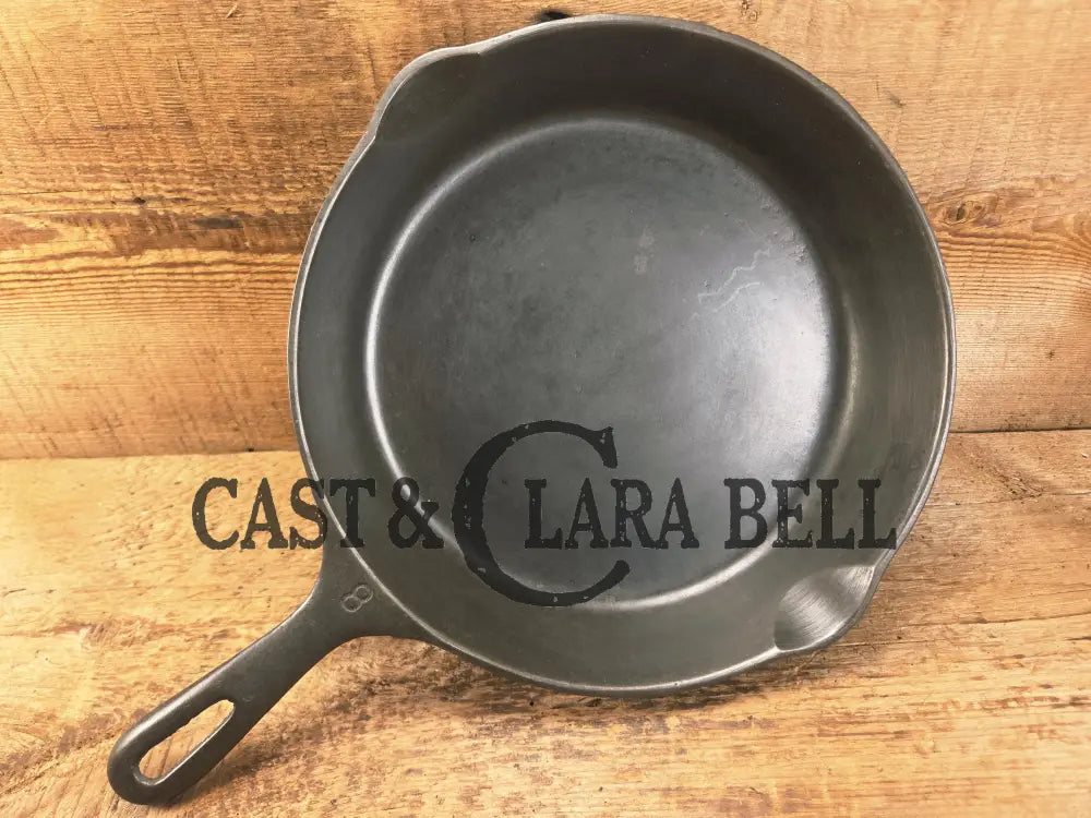 Workhorse Fryer! 1940’s Wagner #8 Cast Iron DEEP Skillet 10 1/2 inch Skillet with helper tab. Chicken Fryer Skillet