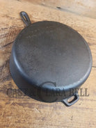 Workhorse Fryer! 1940’s Wagner #8 Cast Iron DEEP Skillet 10 1/2 inch Skillet with helper tab. Chicken Fryer SC24