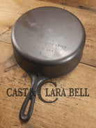 Workhorse Fryer! 1940’s Wagner #8 Cast Iron DEEP Skillet 10 1/2 inch Skillet with helper tab. Chicken Fryer SC24 Skillet