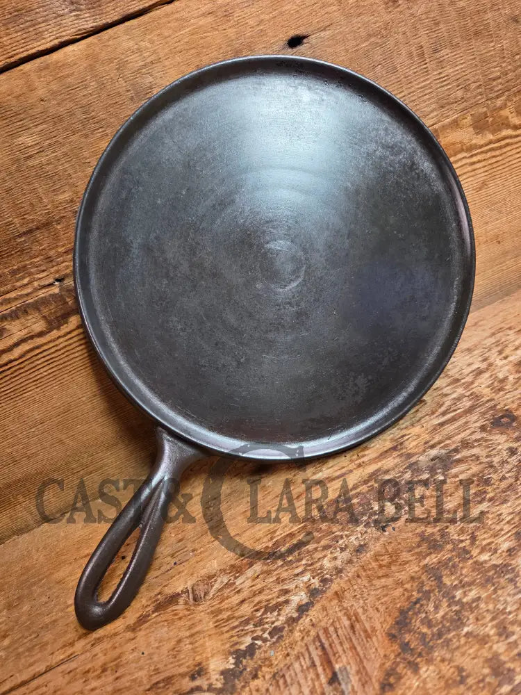 Wow 1890’s era Erie (Griswold) #8 Round Griddle ERIE 738. Lightweight and what a story to tell Griddle