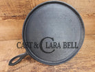 Wow 1890’s era Erie (Griswold) #8 Round Griddle ERIE 738. Lightweight and what a story to tell! Griddle