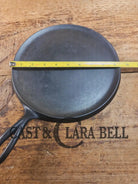 Wow 1890’s era Erie (Griswold) #8 Round Griddle ERIE 738. Lightweight and what a story to tell! Griddle