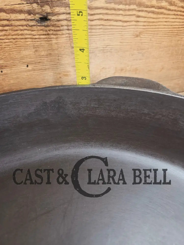 Wow. 1910-20’s era Lodge #14 Cast Iron Skillet with Three Notch Heat Ring. HUGE and perfect for large batch cooking