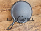 Wow 1910’s era Erie (Griswold) #8 Round Griddle 738 B. Bracing design and FULL Erie PA USA Griddle