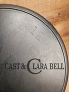 Wow. 1930-40’s era Lodge #12 Cast Iron Skillet with Three Notch Heat Ring. HUGE and perfect for large batch cooking