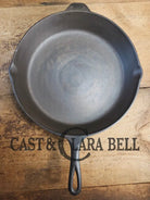 Wow. 1930-40’s era Lodge #12 Cast Iron Skillet with Three Notch Heat Ring. HUGE and perfect for large batch cooking