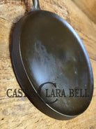 WOW! 1930’s Wagner #9 Round Griddle 1109 D. Perfect for grilled cheese omelets and flat iron cooking! Restored ready to