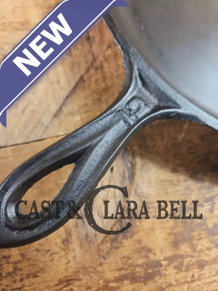 WOW! Antique elegant gate-marked BIG #12 deep skillet. This is GORGEOUS. Est 1880’s Era. Semi fancy handle possible