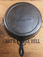 WOW! Antique elegant gate-marked BIG #12 deep skillet. This is GORGEOUS. Est 1880’s Era. Semi fancy handle possible