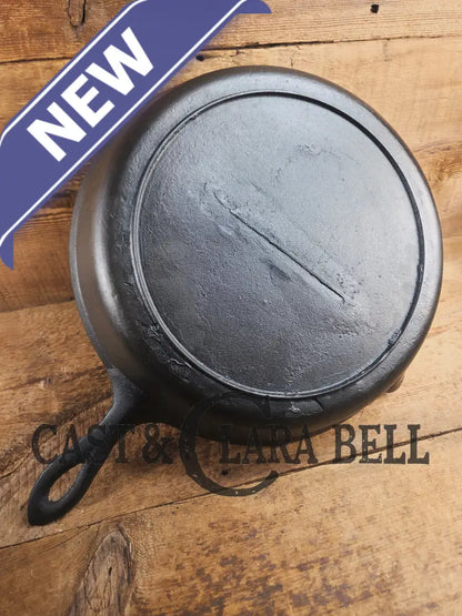 WOW! Antique elegant gate-marked BIG #12 deep skillet. This is GORGEOUS. Est 1880’s Era. Semi fancy handle possible