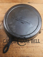 WOW! Antique elegant gate-marked BIG #12 deep skillet. This is GORGEOUS. Est 1880’s Era. Semi fancy handle possible