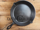 WOW! Antique elegant gate-marked BIG #12 deep skillet. This is GORGEOUS. Est 1880’s Era. Semi fancy handle possible