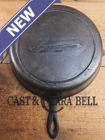 WOW! Antique elegant gate-marked BIG #12 deep skillet. This is GORGEOUS. Est 1880’s Era. Semi fancy handle possible