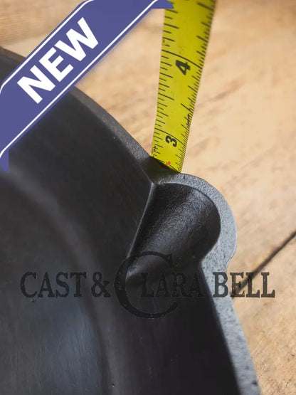 WOW! Antique elegant gate-marked BIG #12 deep skillet. This is GORGEOUS. Est 1880’s Era. Semi fancy handle possible