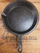 WOW! Authentic Philo Penfield Stewart Mid 1800’s elegant HUGE raised P.P.S. #11 skillet. This is a tough one to find!