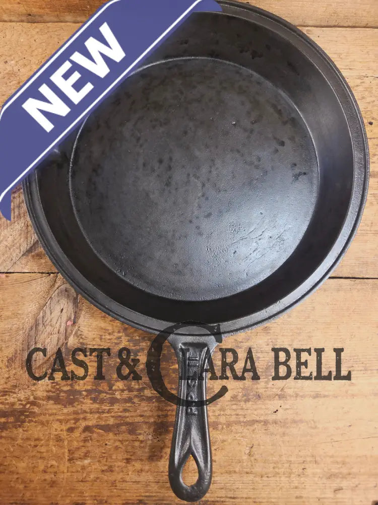 WOW! Authentic Philo Penfield Stewart Mid 1800’s elegant HUGE raised P.P.S. #11 skillet. This is a tough one to find!