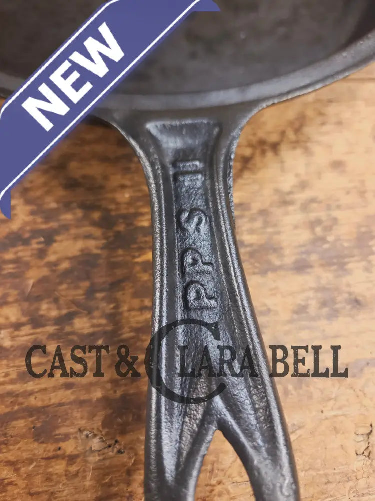 WOW! Authentic Philo Penfield Stewart Mid 1800’s elegant HUGE raised P.P.S. #11 skillet. This is a tough one to find!