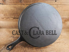 WOW! Authentic rare Philo Penfield Stewart Mid 1800’s elegant HUGE raised P.P.S. #12 skillet. This is a tough one to