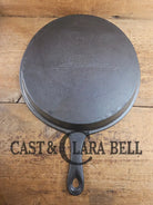 WOW! Authentic rare Philo Penfield Stewart Mid 1800’s elegant HUGE raised P.P.S. #12 skillet. This is a tough one to