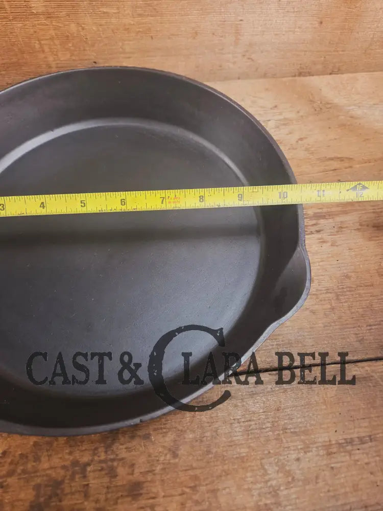 WOW! Backwards ’N’ Early 1900’s Wapak made Oneta #9 Cast Iron Skillet! Skillet