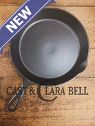 WOW! Backwards ’N’ Early 1900’s Wapak made Oneta #9 Cast Iron Skillet! Skillet