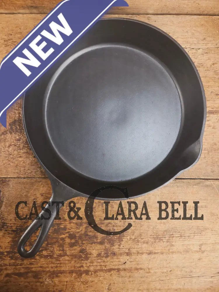 WOW! Backwards ’N’ Early 1900’s Wapak made Oneta #9 Cast Iron Skillet! Skillet