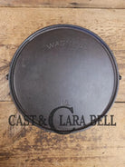 WOW! Beautiful hard to find FIRST series Wagner Block logo #12 Round Griddle with Bail. Great for pizzas pancakes or