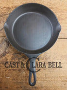 Wow! Beautiful piece! 1920’s dual logo Favorite Piqua / Miami #7 cast iron Skillet with Heat Ring Skillet