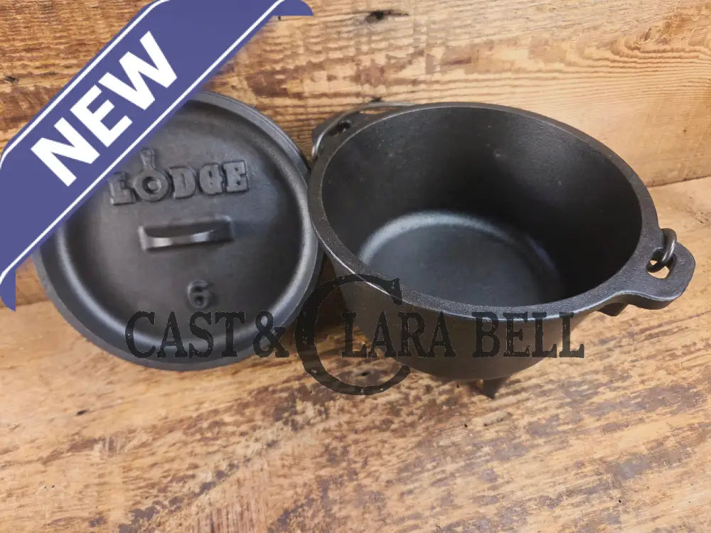 Wow! DISCONTINUED and HTF #6 Lodge Camp Stove. Collector’s Piece Dutch Ovens Trivets & Kettles