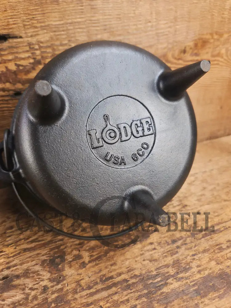 Wow! DISCONTINUED and HTF #6 Lodge Camp Stove. Collector’s Piece Dutch Ovens Trivets & Kettles