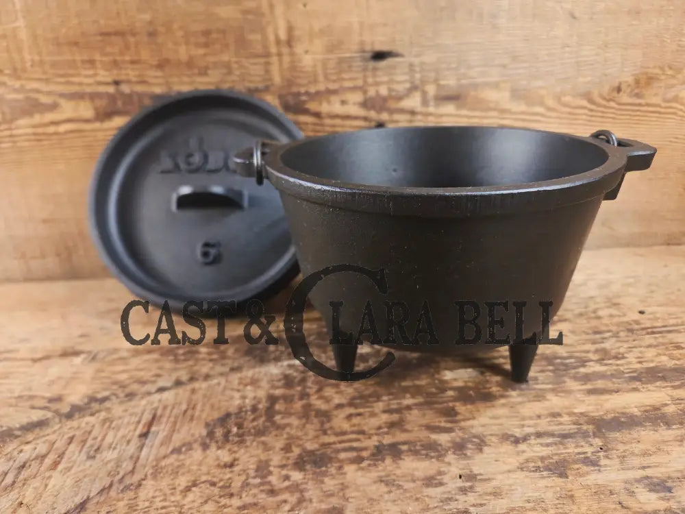Wow! DISCONTINUED and HTF #6 Lodge Camp Stove. Collector’s Piece Dutch Ovens Trivets & Kettles