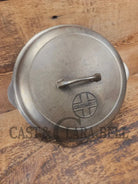 WOW! Griswold #8 Button top logo skillet lid fits a standard Griswold number 8 skillet. Chrome Finish! - Skillet