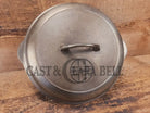 WOW! Griswold #8 Button top logo skillet lid fits a standard Griswold number 8 skillet. Chrome Finish! - Skillet