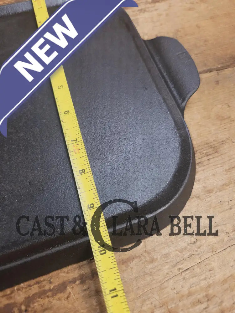 WOW! Griswold #9 Long Griddle (21’’ × 10’’) with Slant Logo and ’ERIE’ markings. GREAT for every day griddle on all