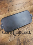 WOW! Griswold #9 Long Griddle (21’’ × 10’’) with Slant Logo and ’ERIE’ markings. GREAT for every day griddle on all